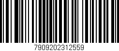 Código de barras (EAN, GTIN, SKU, ISBN): '7909202312559'