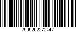Código de barras (EAN, GTIN, SKU, ISBN): '7909202372447'
