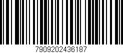 Código de barras (EAN, GTIN, SKU, ISBN): '7909202436187'