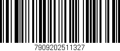 Código de barras (EAN, GTIN, SKU, ISBN): '7909202511327'