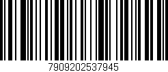Código de barras (EAN, GTIN, SKU, ISBN): '7909202537945'