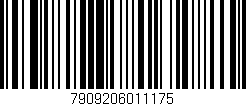 Código de barras (EAN, GTIN, SKU, ISBN): '7909206011175'