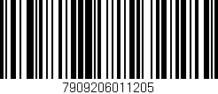 Código de barras (EAN, GTIN, SKU, ISBN): '7909206011205'
