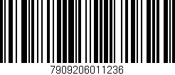 Código de barras (EAN, GTIN, SKU, ISBN): '7909206011236'