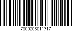 Código de barras (EAN, GTIN, SKU, ISBN): '7909206011717'