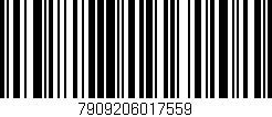Código de barras (EAN, GTIN, SKU, ISBN): '7909206017559'