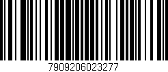 Código de barras (EAN, GTIN, SKU, ISBN): '7909206023277'