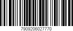 Código de barras (EAN, GTIN, SKU, ISBN): '7909206027770'