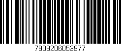 Código de barras (EAN, GTIN, SKU, ISBN): '7909206053977'