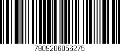 Código de barras (EAN, GTIN, SKU, ISBN): '7909206056275'