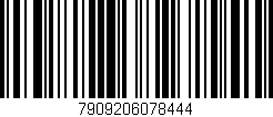 Código de barras (EAN, GTIN, SKU, ISBN): '7909206078444'