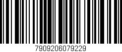 Código de barras (EAN, GTIN, SKU, ISBN): '7909206079229'