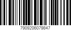 Código de barras (EAN, GTIN, SKU, ISBN): '7909206079847'