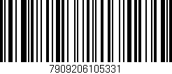 Código de barras (EAN, GTIN, SKU, ISBN): '7909206105331'