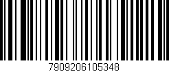 Código de barras (EAN, GTIN, SKU, ISBN): '7909206105348'