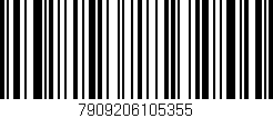 Código de barras (EAN, GTIN, SKU, ISBN): '7909206105355'