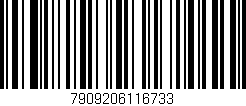 Código de barras (EAN, GTIN, SKU, ISBN): '7909206116733'