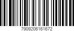 Código de barras (EAN, GTIN, SKU, ISBN): '7909206161672'