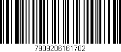 Código de barras (EAN, GTIN, SKU, ISBN): '7909206161702'