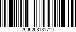 Código de barras (EAN, GTIN, SKU, ISBN): '7909206161719'