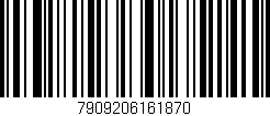 Código de barras (EAN, GTIN, SKU, ISBN): '7909206161870'