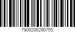 Código de barras (EAN, GTIN, SKU, ISBN): '7909206280755'
