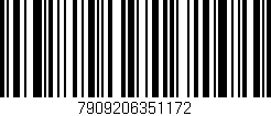 Código de barras (EAN, GTIN, SKU, ISBN): '7909206351172'