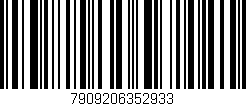 Código de barras (EAN, GTIN, SKU, ISBN): '7909206352933'