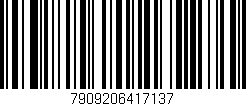 Código de barras (EAN, GTIN, SKU, ISBN): '7909206417137'