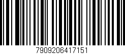 Código de barras (EAN, GTIN, SKU, ISBN): '7909206417151'