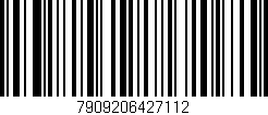 Código de barras (EAN, GTIN, SKU, ISBN): '7909206427112'