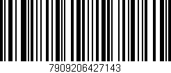 Código de barras (EAN, GTIN, SKU, ISBN): '7909206427143'