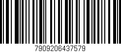 Código de barras (EAN, GTIN, SKU, ISBN): '7909206437579'