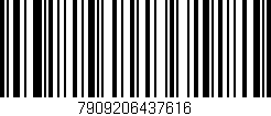 Código de barras (EAN, GTIN, SKU, ISBN): '7909206437616'