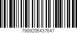 Código de barras (EAN, GTIN, SKU, ISBN): '7909206437647'