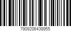 Código de barras (EAN, GTIN, SKU, ISBN): '7909206439955'