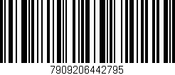 Código de barras (EAN, GTIN, SKU, ISBN): '7909206442795'
