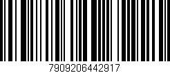 Código de barras (EAN, GTIN, SKU, ISBN): '7909206442917'