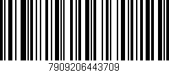 Código de barras (EAN, GTIN, SKU, ISBN): '7909206443709'