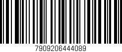 Código de barras (EAN, GTIN, SKU, ISBN): '7909206444089'