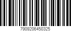 Código de barras (EAN, GTIN, SKU, ISBN): '7909206450325'