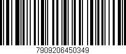 Código de barras (EAN, GTIN, SKU, ISBN): '7909206450349'