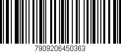 Código de barras (EAN, GTIN, SKU, ISBN): '7909206450363'