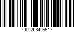 Código de barras (EAN, GTIN, SKU, ISBN): '7909206495517'