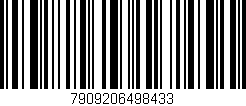 Código de barras (EAN, GTIN, SKU, ISBN): '7909206498433'