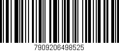 Código de barras (EAN, GTIN, SKU, ISBN): '7909206498525'