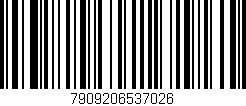 Código de barras (EAN, GTIN, SKU, ISBN): '7909206537026'