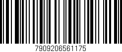 Código de barras (EAN, GTIN, SKU, ISBN): '7909206561175'