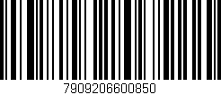 Código de barras (EAN, GTIN, SKU, ISBN): '7909206600850'