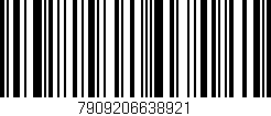 Código de barras (EAN, GTIN, SKU, ISBN): '7909206638921'